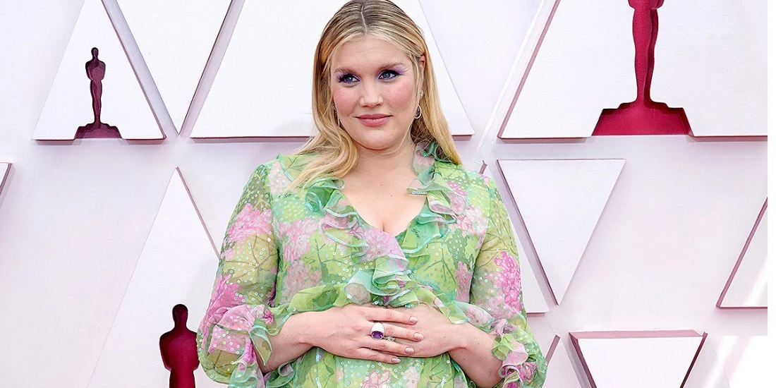 Photo credit: Emerald Fennell at the 2021 Academy Awards (Photo by Chris Pizzelo-Pool for Getty)