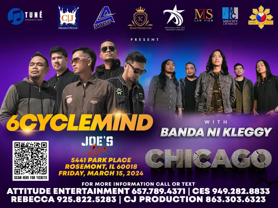 6CYCLEMIND with Banda ni Kleggy US Tour 2024: What to expect - 1