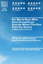 For Black Boys Who Have Considered Suicide When the Hue Gets Too Heavy   Tickets