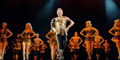 Michael Flatley performing Celtic Tiger at Madison Square Gardens in 2005
