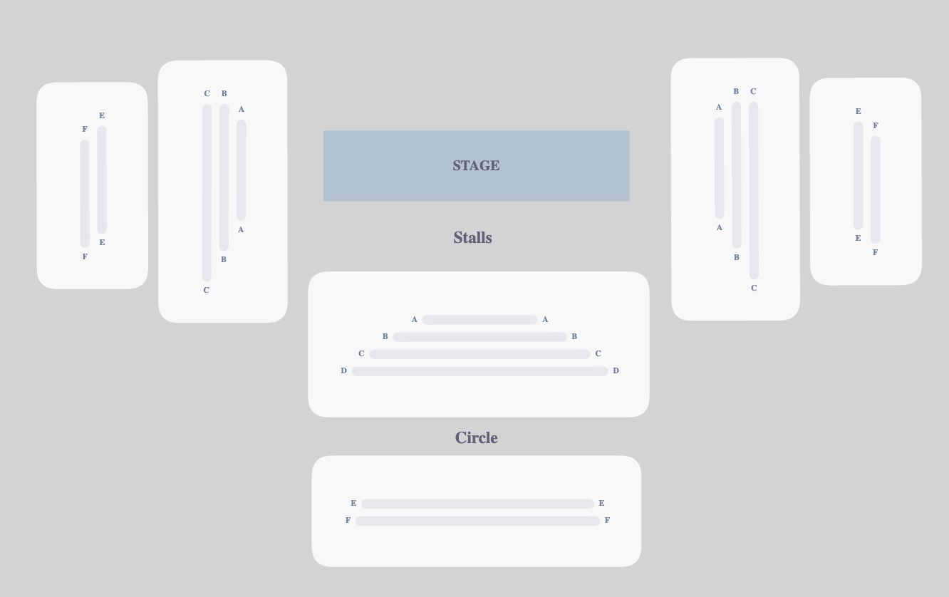 Seating plan for Consumed at Park Theatre