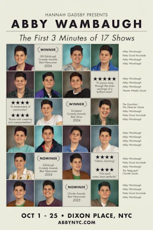 Abby Wambaugh: The First 3 Minutes of 17 Shows Tickets