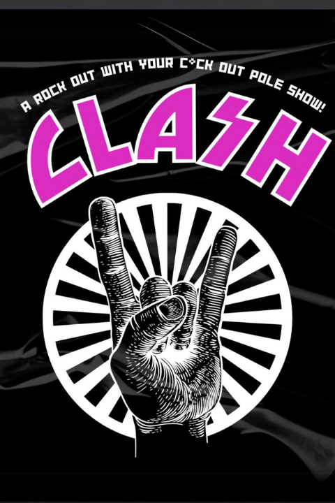 Fly Club proudly presents CLASH show poster