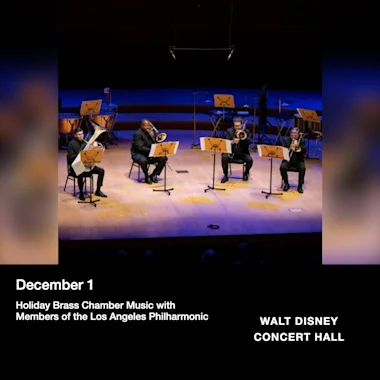 Holiday Brass Chamber Music with Members of the Los Angeles Philharmonic