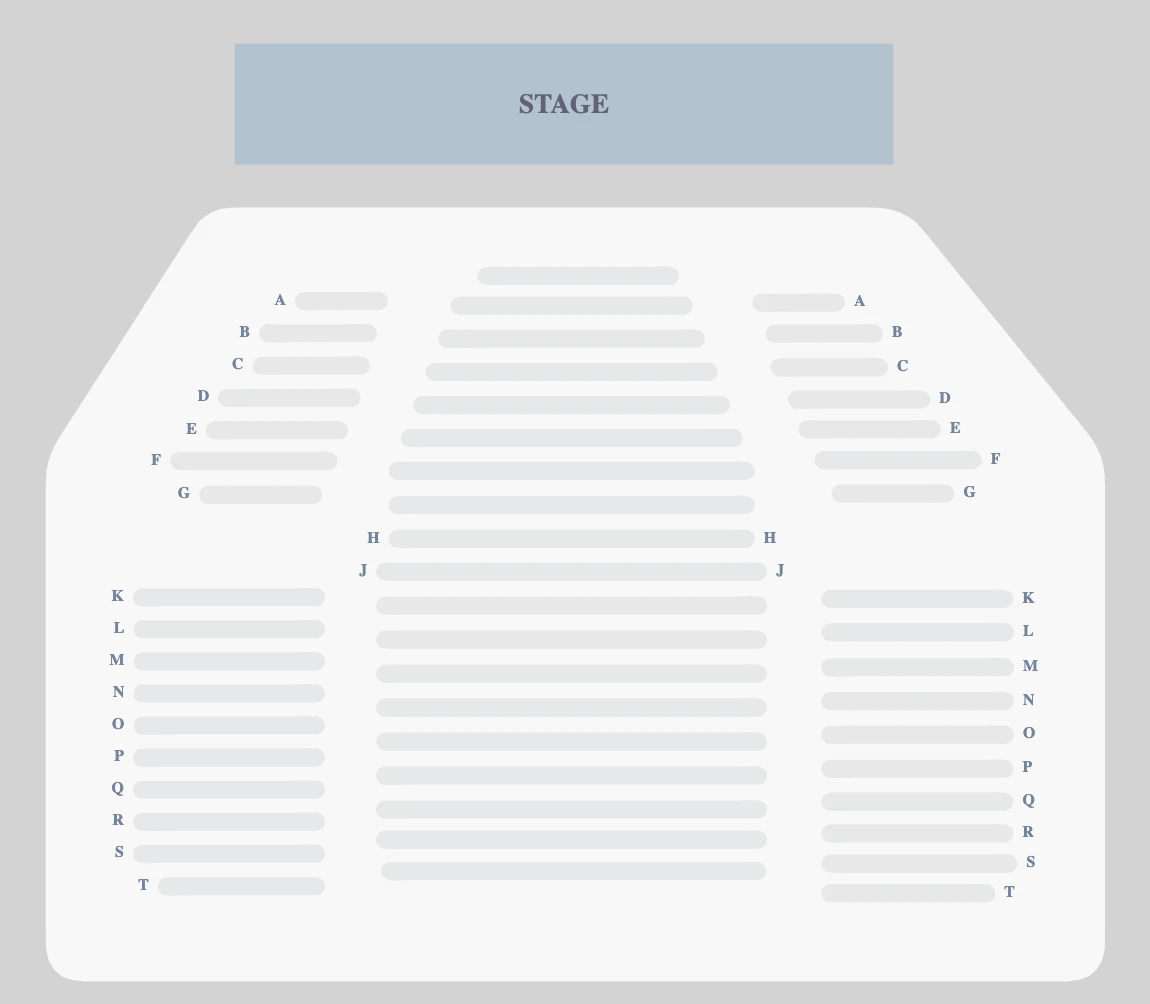 Stage 42  seating plan