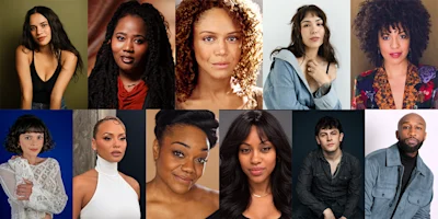 A grid of 11 headshots featuring a diverse group of people.