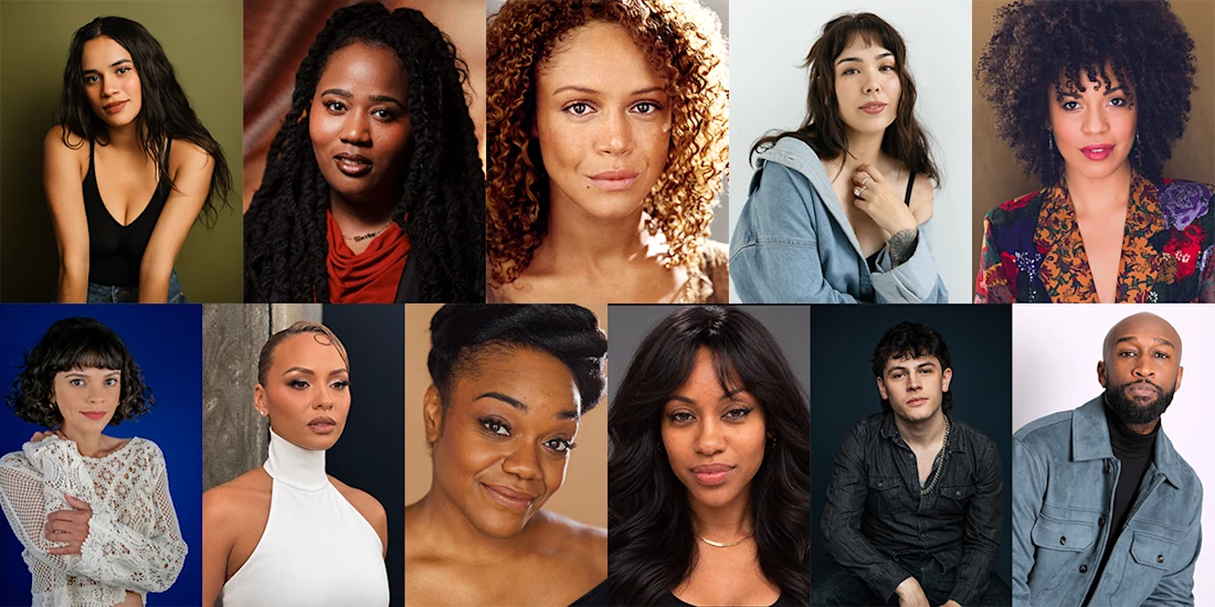 A grid of 11 headshots featuring a diverse group of people.