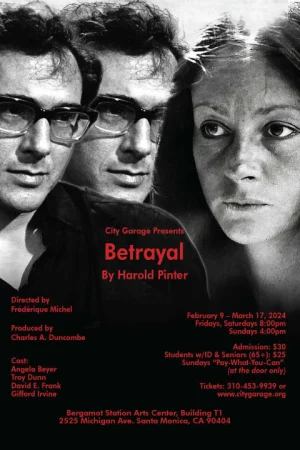 Betrayal by Harold Pinter Tickets