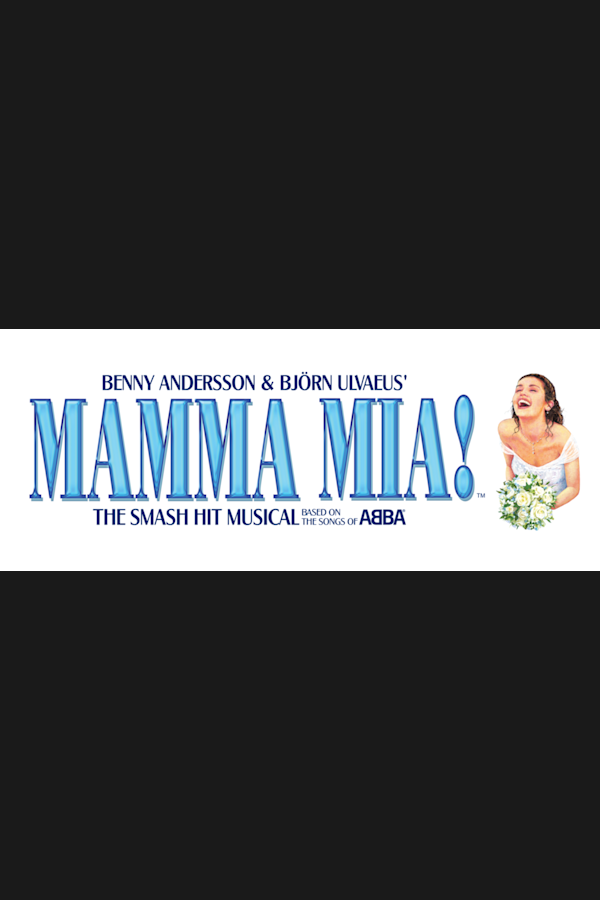 Mamma Mia! Broadway musical poster - now playing at Winter Garden Theatre