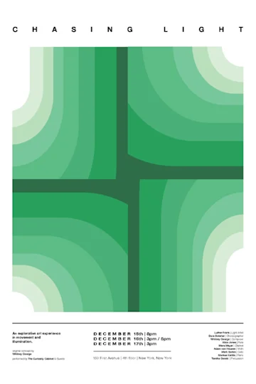 CHASING LIGHT Tickets