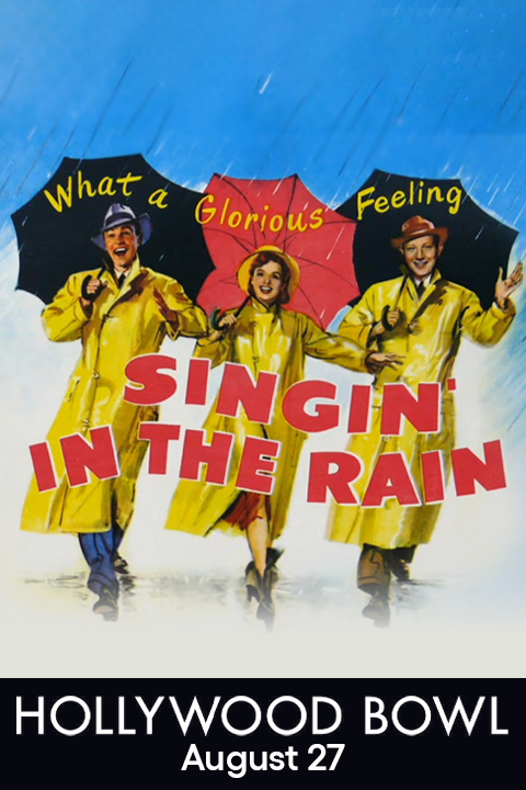 Singin' in the Rain in Concert show poster