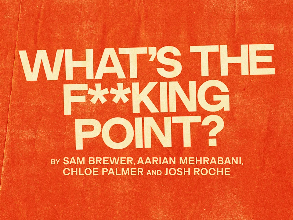 What's the F**king Point?: What to expect - 1