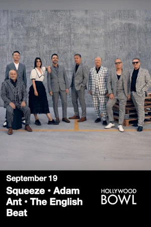 Squeeze • Adam Ant • The English Beat tickets