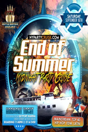 End of Summer Midnight Party Cruise Tickets