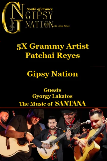 Gipsy Nation - South of France with Gyorgy Lakatos & The Music of Santana Tickets