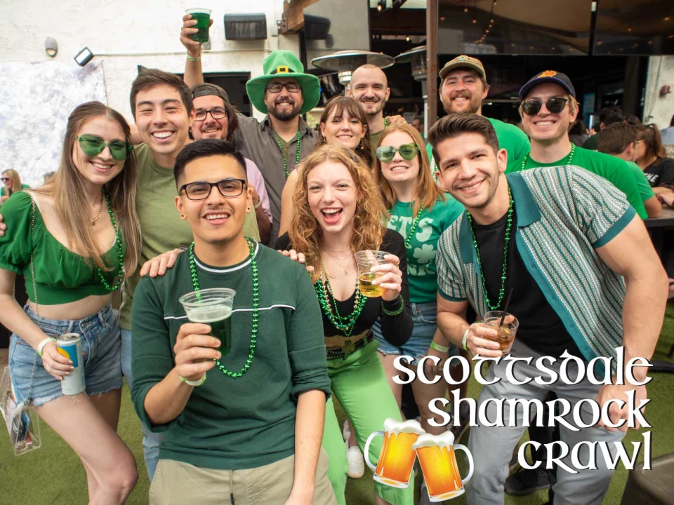 Scottsdale Shamrock Crawl - St. Patrick's Day Bar Crawl in Old Town!: What to expect - 1