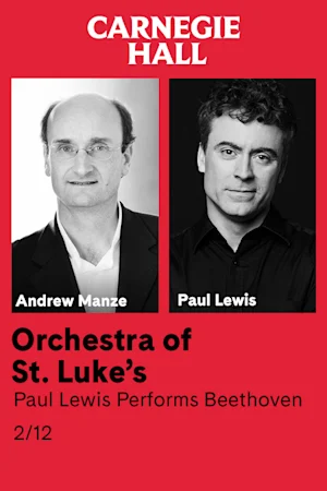 Orchestra of St. Luke’s Paul Lewis Performs Beethoven