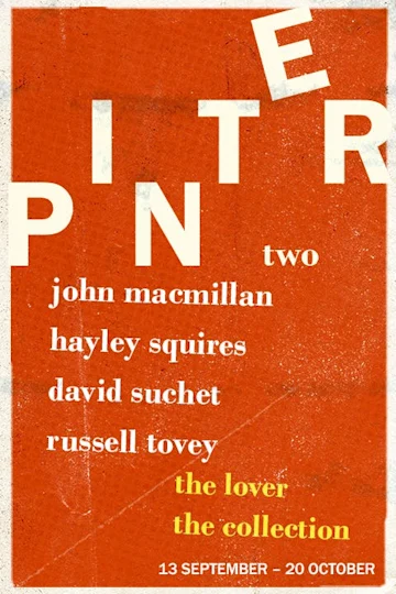Pinter Two | The Lover / The Collection Tickets