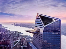 Photo of The Edge Observation Deck in New York.