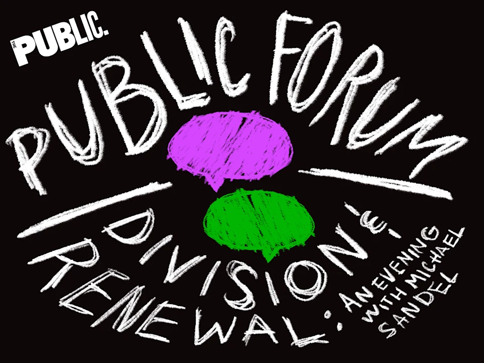 Senior 65+ Lottery - Public Forum: Division and Renewal: An Evening with Michael Sandel: What to expect - 1