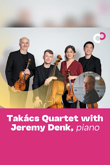 Takács Quartet with Jeremy Denk, piano tickets