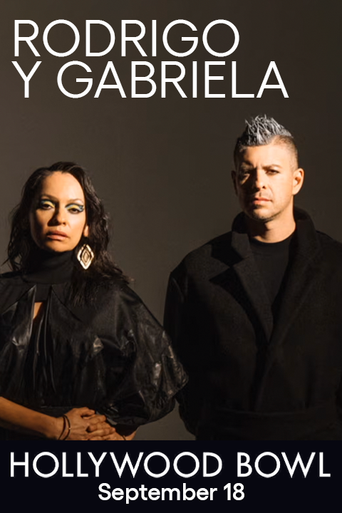 Rodrigo y Gabriela show poster
