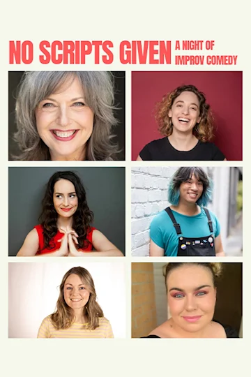 No Scripts Given - An Improvised Comedy at the Speakeasy Theatre Tickets