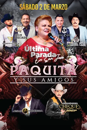 Paquita La Del Barrio Y Sus Amigos Tickets