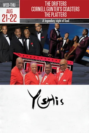 THE DRIFTERS - CORNELL GUNTER'S COASTERS - THE PLATTERS Tickets
