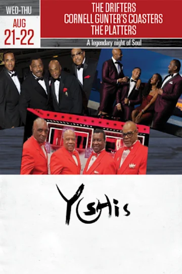THE DRIFTERS - CORNELL GUNTER'S COASTERS - THE PLATTERS Tickets