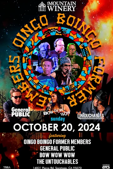 Oingo Boingo Former Members General Public, Bow Wow Wow, The Untouchables Tickets