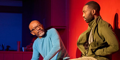 Photo credit: Paapa Essiedu and Lennie James in A Number (Photo courtesy of Old Vic)