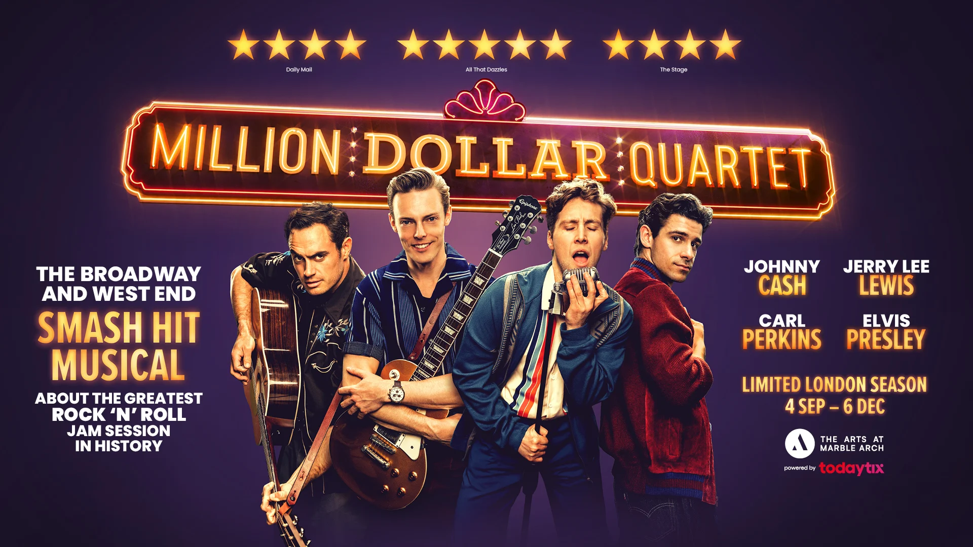 Banner image for Million Dollar Quartet