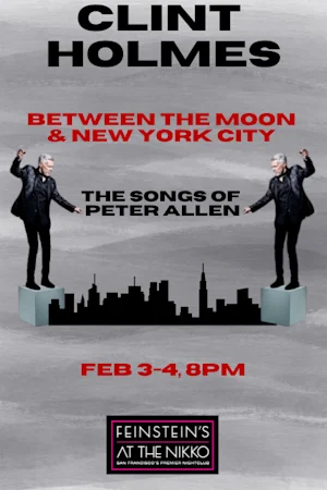 Clint Holmes: The Music of Peter Allen tickets