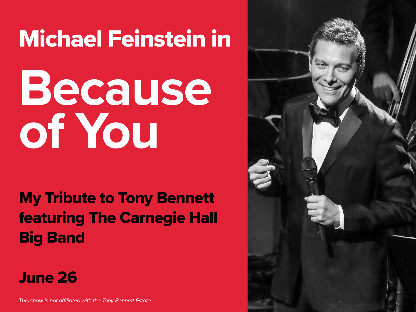 Michael Feinstein Because of You My Tribute to Tony