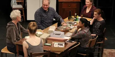 Photo credit: What Happened?: The Michaels Abroad (Photo courtesy of Hunter Theater Project)Photo credit: What Happened?: The Michaels Abroad (Photo courtesy of Hunter Theater Project)