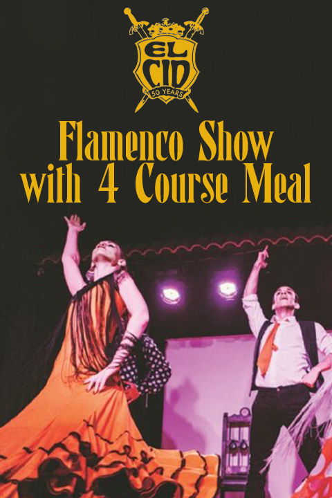 Flamenco Show with Four-Course Meal at El Cid show poster