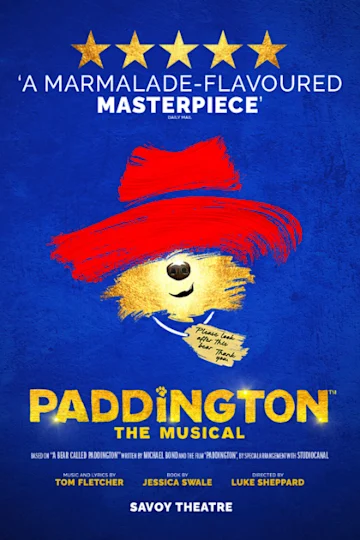 Paddington The Musical tickets
