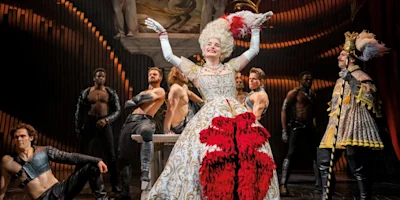 Photo credit: Cinderella at the Gillian Lynne Theatre (Photo by Tristram Kenton)