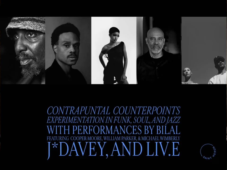 Production shot of Contrapuntal Counterpoints (Experiments in Funk, Soul, and Jazz) in Los Angeles.