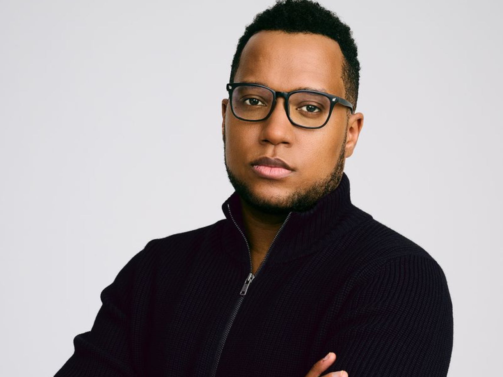 Photo of Branden Jacobs-Jenkins in Gloria on Broadway.