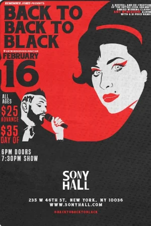 back to BACK TO BLACK: Amy Winehouse Celebration Tickets