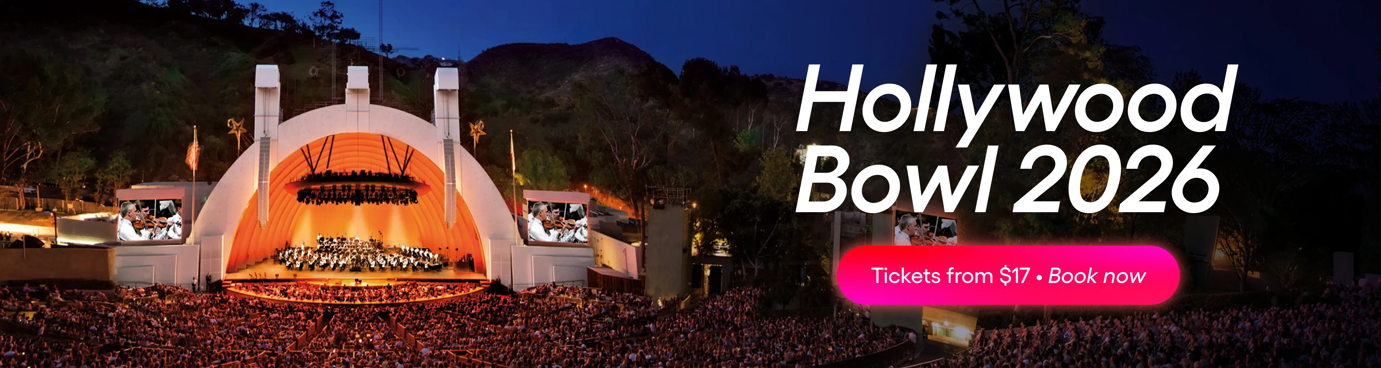 LA | TT | Lower Homepage Banner | Hollywood Bowl General