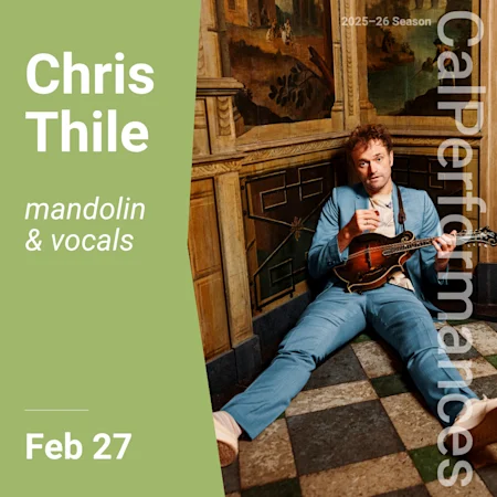 Chris Thile, mandolin and vocals