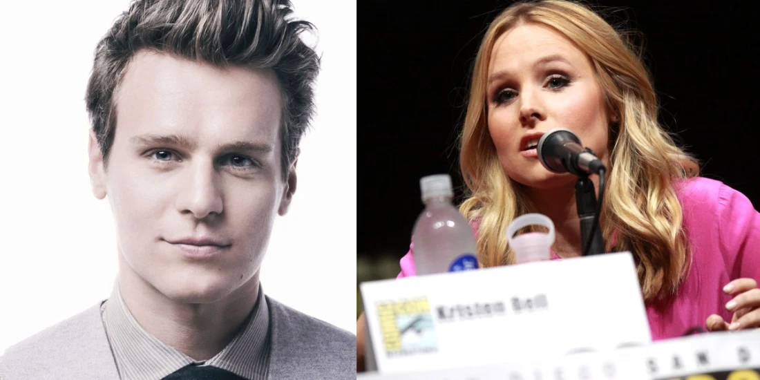 Photo credit: Kristen Bell and Jonathan Groff (Photos by Gage Skidmore via Flickr under CC 2.0 and IBDB respectively)