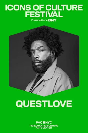 PAC NYC Icons of Culture Festival: Questlove Tickets