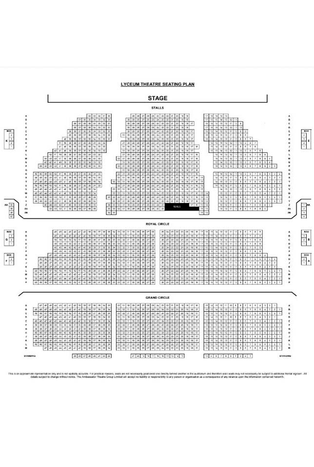 Lyceum Theatre on Broadway Theater: Info & Seating Chart