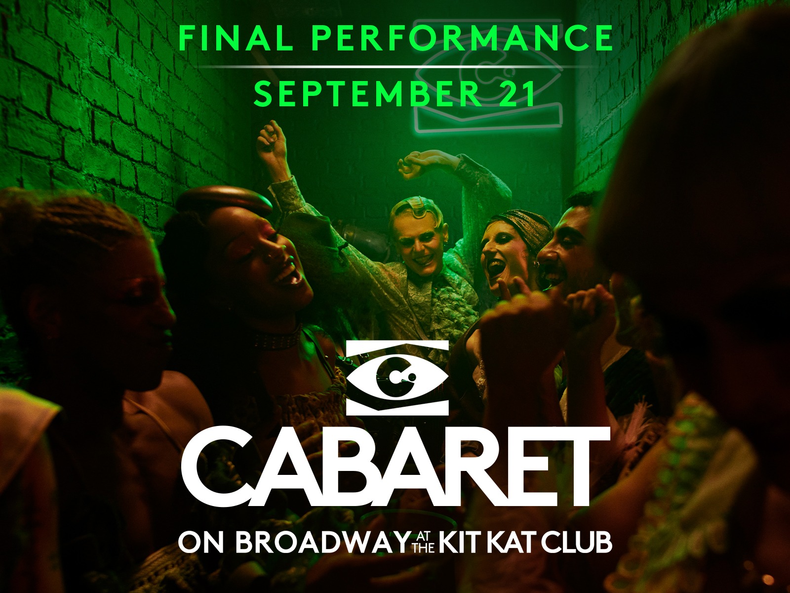 sachin and babi light blue dress Cabaret at the Kit Kat Club: Theatre Review