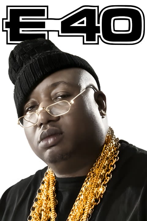 E-40 show poster