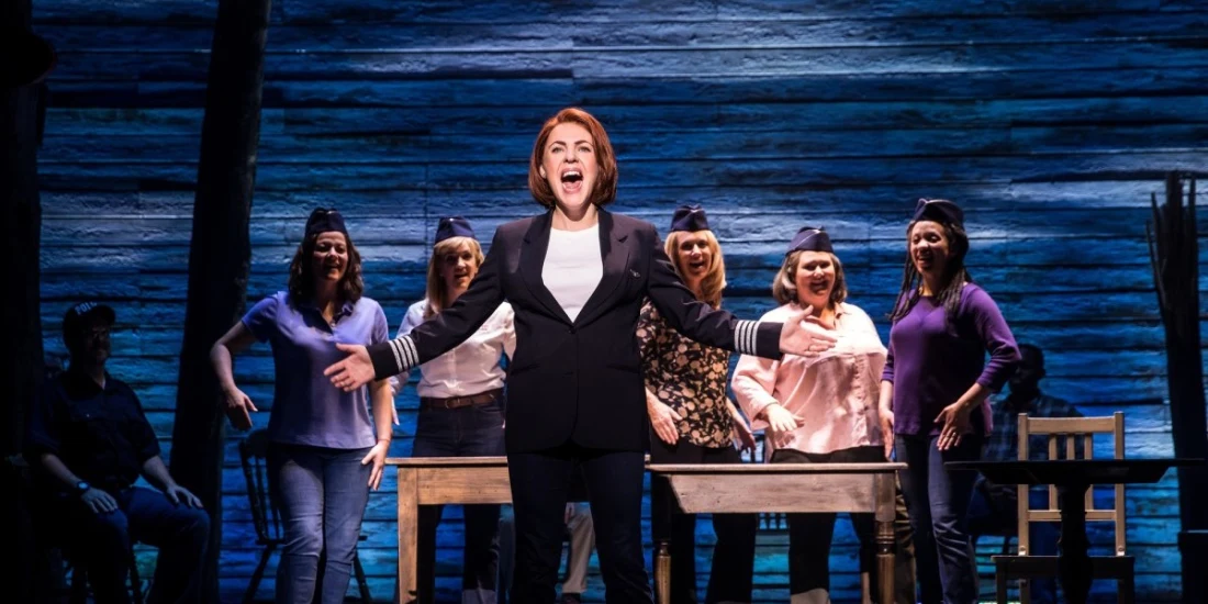 Photo credit: Rachel Tucker in Come From Away (Photo by Matthew Murphy)